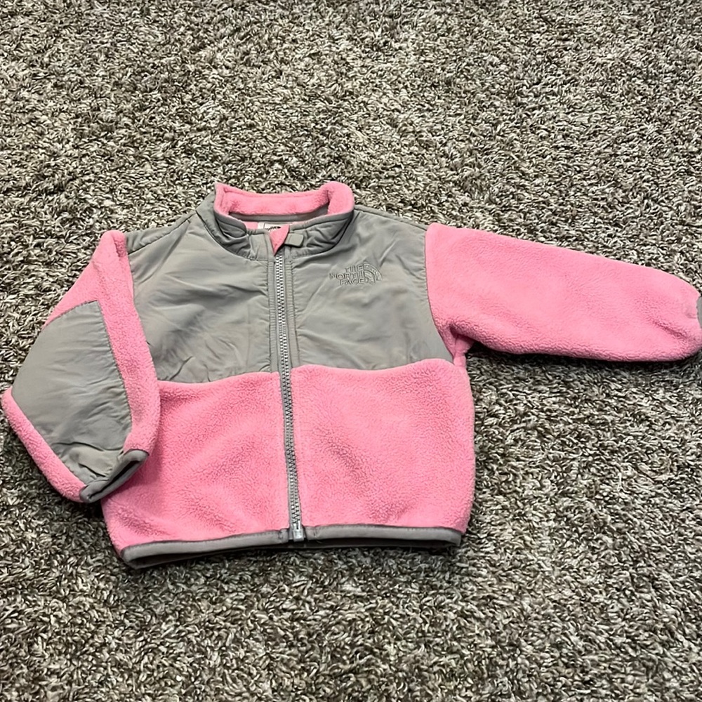 Pink jacket - The North Face